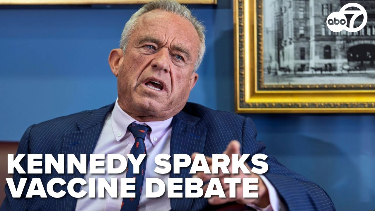 Vaccine debate heats up again as RFK Jr. takes over as HHS Secretary