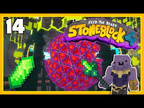 Stoneblock 4 Minecraft Modpack EP 14 | TIER 8 DRACONIC ENERGY CORE & TIME FLUID AUTOMATION