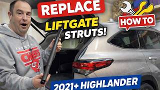 How to Replace Power Liftgate Struts on a 2021-2023 Toyota Highlander