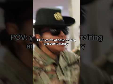 POV you’re in U.S Army Basic Training