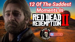 Sad Moments In Red Dead 2