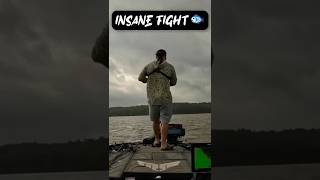 14 Pound Bass put up an insane fight!