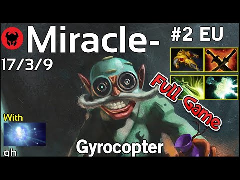 Miracle- [Liquid] plays Gyrocopter!!! Dota 2 Full Game 7.21