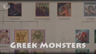 Greek Monsters Family Tree