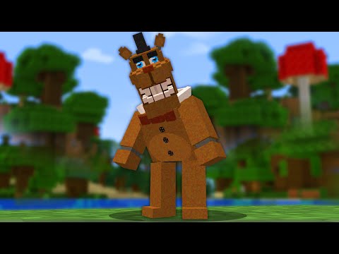I remade every mob into FNAF JR's in minecraft