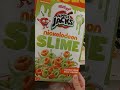 Nickelodeon Slime Applejacks Cereal #cereal #food #foodie #shorts