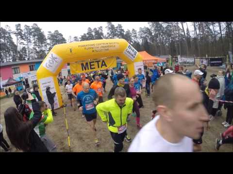 II Mazurski Bieg na Kulce - start. 9.04.2017