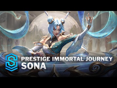 Prestige Immortal Journey Sona Skin Spotlight - League of Legends