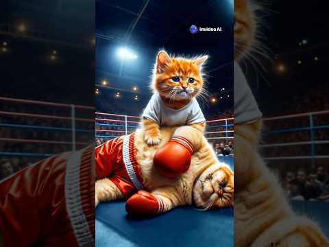 Chubby Balboa vs Ivan Rago #catsofyoutube #ai #chubby