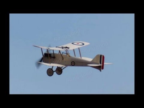 Eachine SE5a Balsa Wood RC Bi-Plane With Power System.