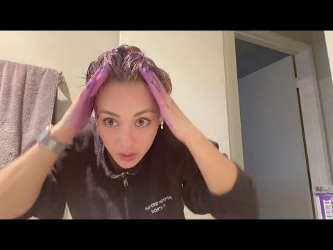 Toning My Hair With Manic Panic Ultra Violet - *Fail