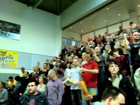 Ende des letzten Heimspiels des LHV.