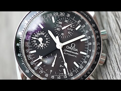 Omega Speedmaster automatic triple date - ref 3520.50 - how to use cal 1151 - ca 2000