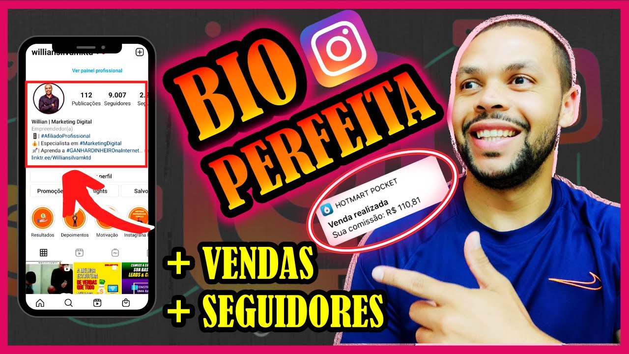 Biografia para Instagram: Descubra os 7 Passos Para Criar Uma Bio INCRÍVEL! (COMPROVADO)