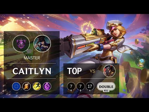 Caitlyn Top vs Twisted Fate - EUW Master Patch 9.21