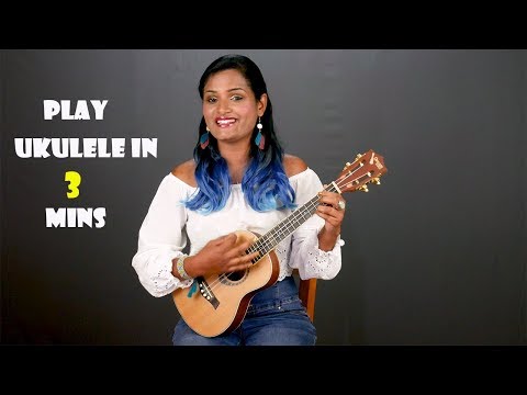 Beginner Ukulele Tutorial. Play a song in 3 minutes.
