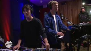 Mount Kimbie performing &quot;Delta&quot; Live on KCRW