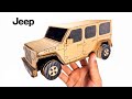 How To Make Jeep Wrangler Rubicon From Cardboard Diy Cardboard Toy