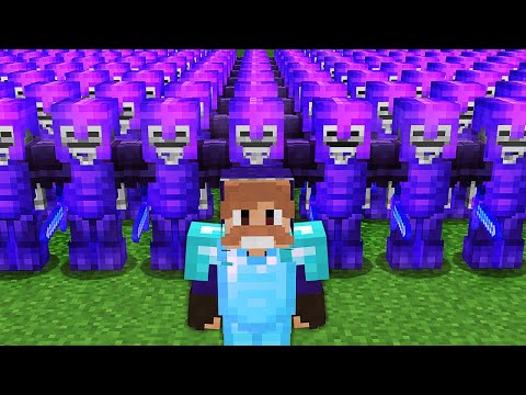 MY ARMY OF UNDEAD IN Minecraft!