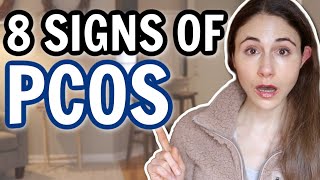 8 SIGNS OF PCOS // SKIN SIGNS OF POLYCYSTIC OVARY SYNDROME // DERMATOLOGIST @DrDrayzday