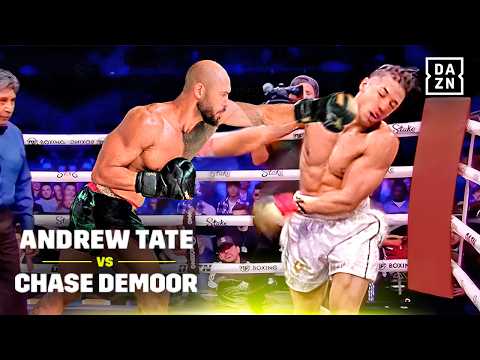 HE IS BACK! Andrew Tate vs Chase DeMoor - FULL FIGHT Breakdown | [ New Andrew Tate Fight ]
