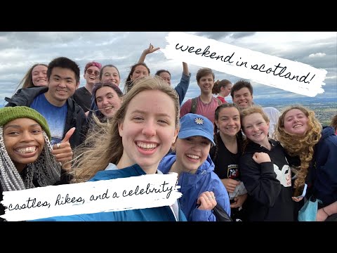 A WEEKEND IN SCOTLAND!! NORTHEASTERN UNIVERSITY SUMMER STUDY ABROAD