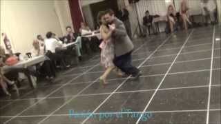 ANABELA BROGIOLI y ERNESTO CANDAL Bailando la Milonga MILONGA BRAVA en FLOREAL MILONGA