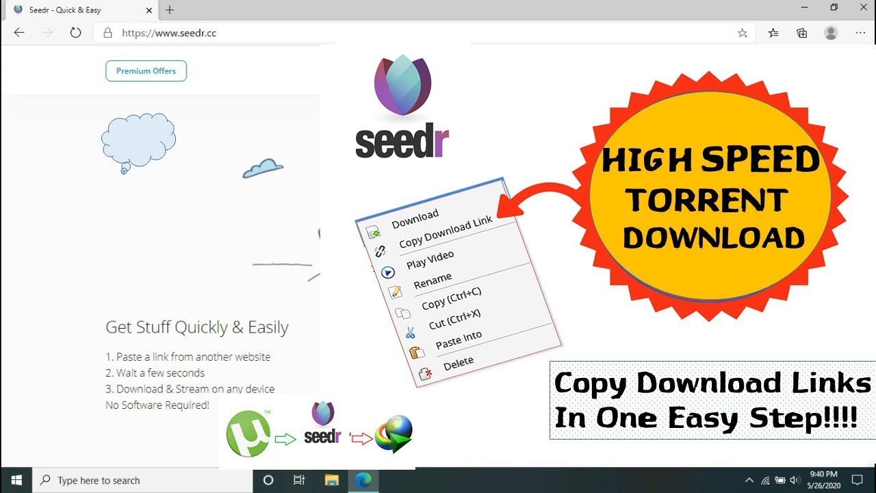 Torrent to Direct - With Super Speed! - Seedr - Quick & Easy