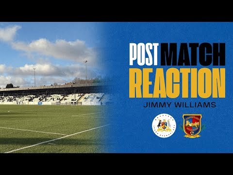 Post Match Reaction | Bradford Park Avenue 2-3 Colls (Jimmy Williams)