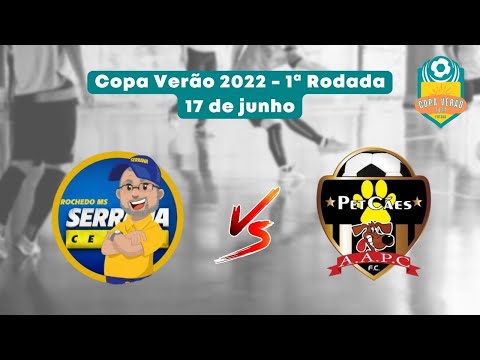 Loja Serrana X A A Pet Cães - 1ª Rodada Copa Verão 2022 - 17/06/22 - TVCH AO VIVO