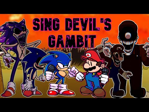 .EXE Gambit: Devil's Gambit but is Sonic(EXE) vs Mario(EXE) - Friday Night Funkin Cover