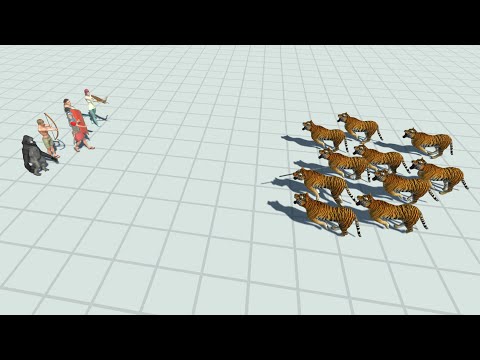 ALL RANGED UNITS vs 10x EVERY UNIT - Animal Revolt Battle Simulator