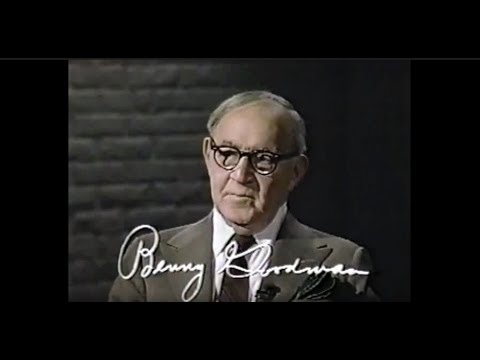 Benny Goodman - 1981 Interview