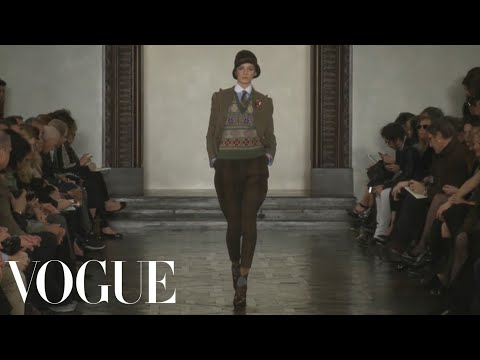 Ralph Lauren Ready to Wear Fall 2012 Vogue Fashion Week Runway Show