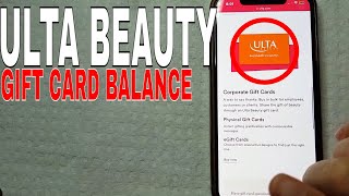 ✅  How To Check Ulta Gift Card Balance Online 🔴