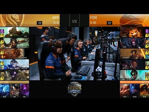 FOX vs APX Game 2 Highlights - ECHO FOX vs APEX NA LCS Week 8 Summer 2016