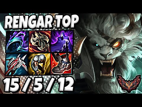 Rengar vs Quinn TOP [ 61% Win Rate ] Patch 25.12 Korea Grandmaster ✅