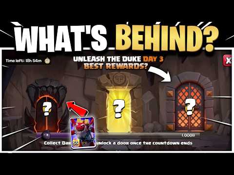 UNLEASH THE DUKE DAY 3 WHICH DOOR YOU SHOULD PICK? Predictions | Coc Door Event Day 3 Rewards