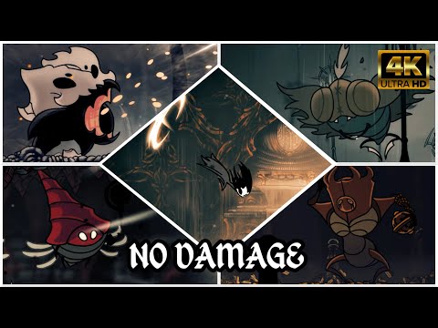 Hollow Knight: Silksong - Act 1 All Bosses (No Damage) [4K]