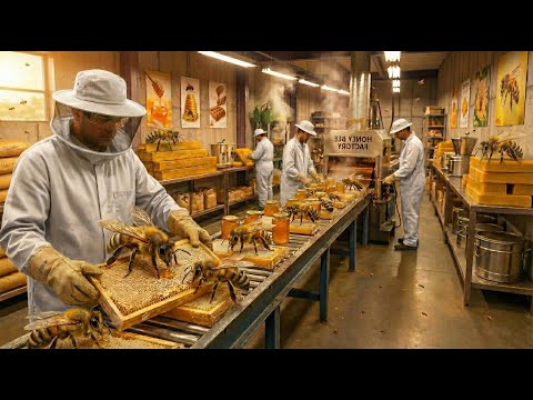 Inside a Modern Honey Factory: How Honey Is Made From Hive to Jar