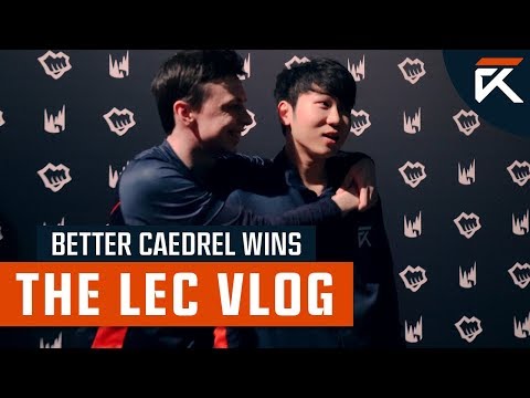 Better Caedrel Wins | The LEC Vlog | Episode 2 vs. Rogue