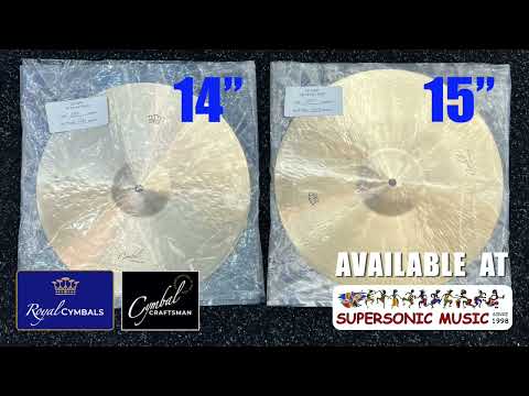 Royal Cymbals, Cymbal Craftsman Series, Hi-Hat Demo