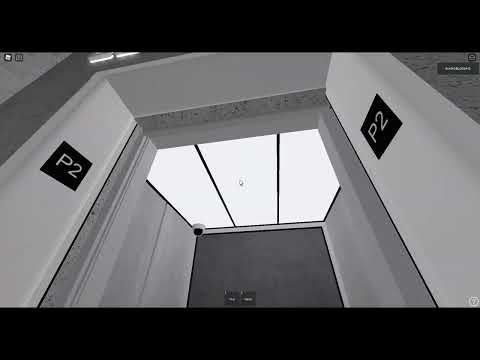 Decent KONE EcoSpace MRL Traction Parking/Auxiliary Elevator at The Strum Office Tower - ROBLOX City