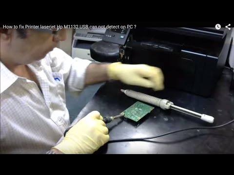 Repair Printer Hp M1132 USB