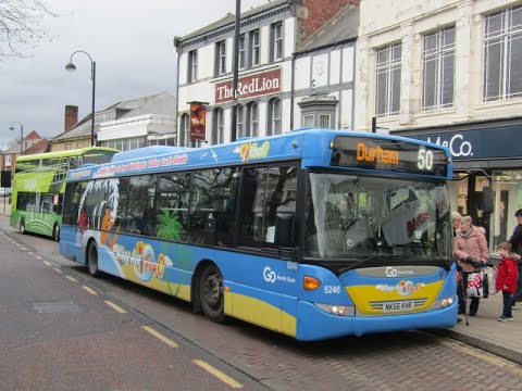 [THRASH] Go North East 5246 NK56KHR on 50 to Durham 20190126