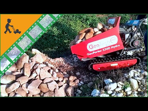 Minitransporter GeoTech GeoPorter 530D Hydro: accensione e funzionamento