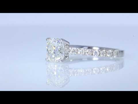 2.00CTW Cushion Brilliant Diamond Engagement Ring GIA H/VS1 Cert/Appr $21K LCRings.com  $7995