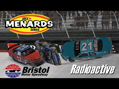 "That is a half dead gar of a car" -ARCA Bristol Radioactive