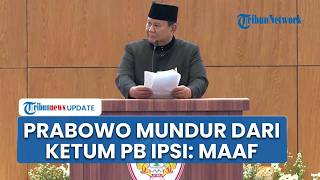 Prabowo Subianto Minta Maaf & Mundur dari Ketua Umum PB IPSI: Tugas Kebangsaan Menyita Waktu