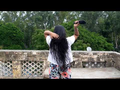 Hair Combing on Roof